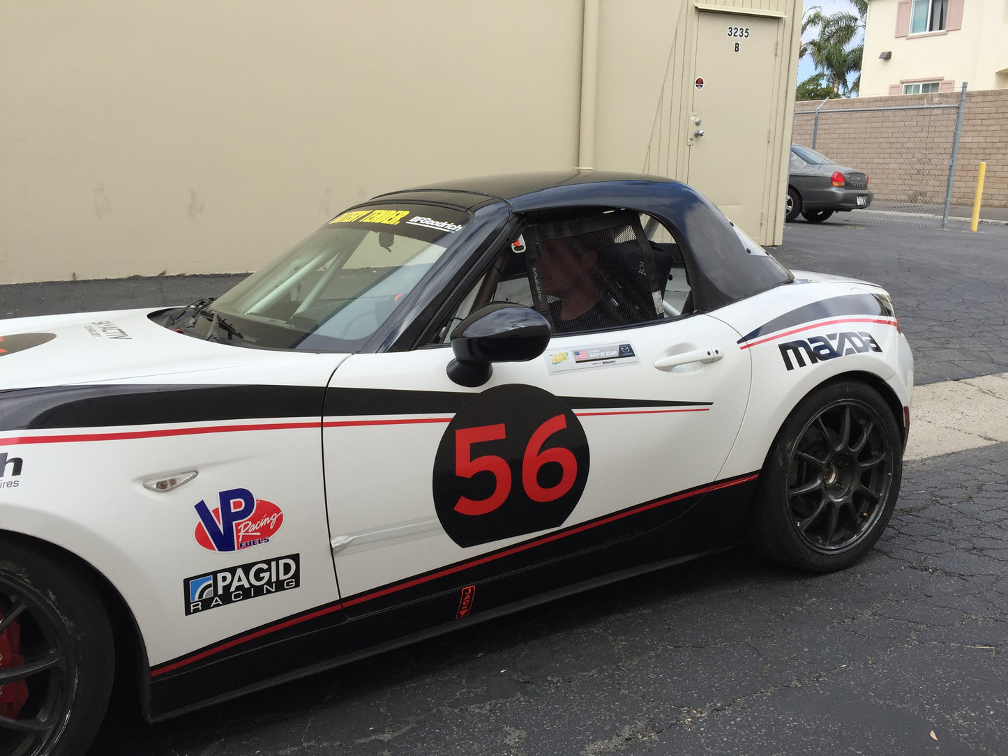 MX-5 Cup Car Fiberglass Hardtop