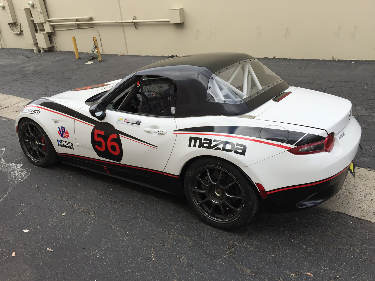 MX-5 Cup Car Fiberglass Hardtop