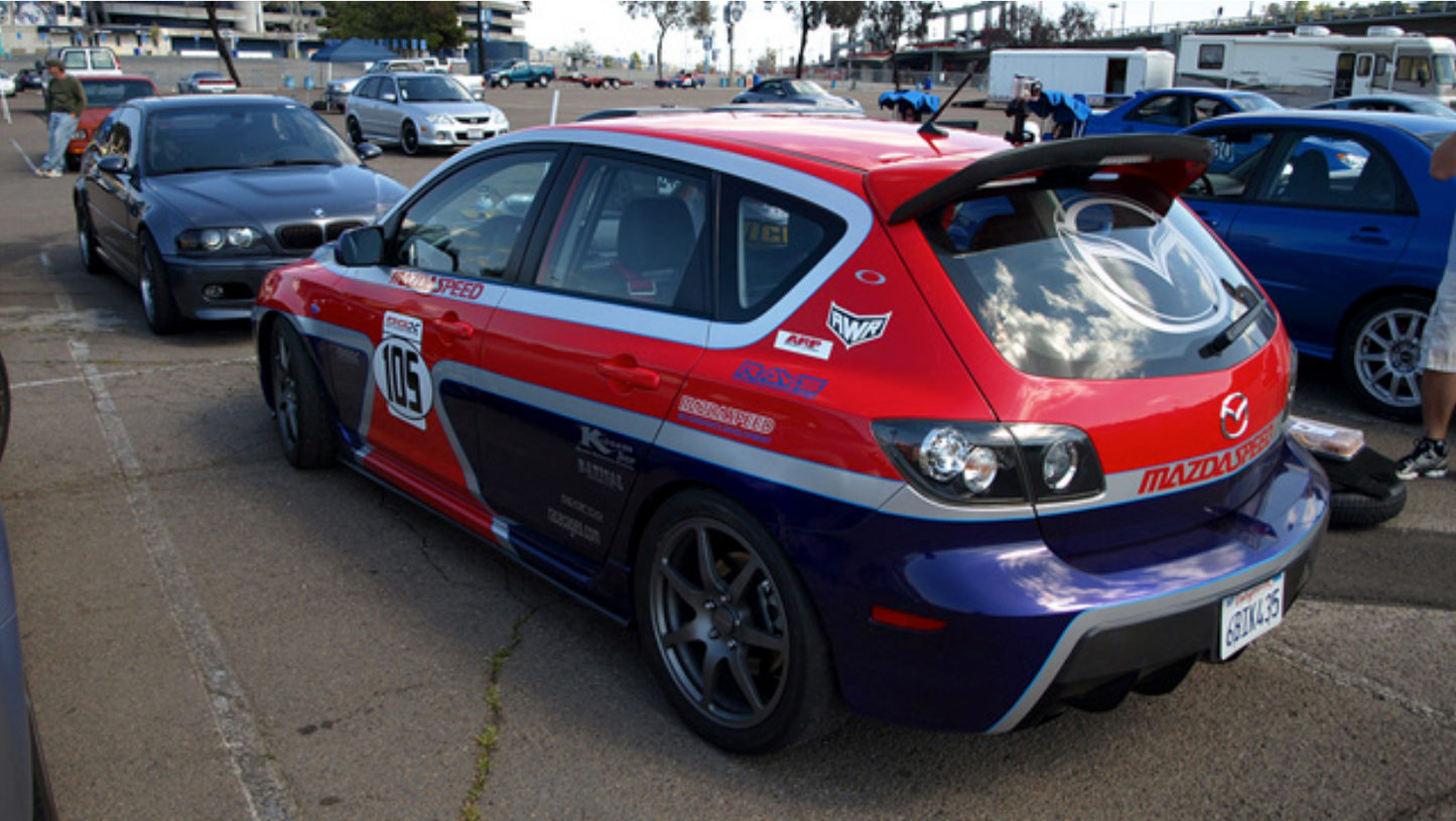 Mazdaspeed 3 | 1st Gen | Wing Extension