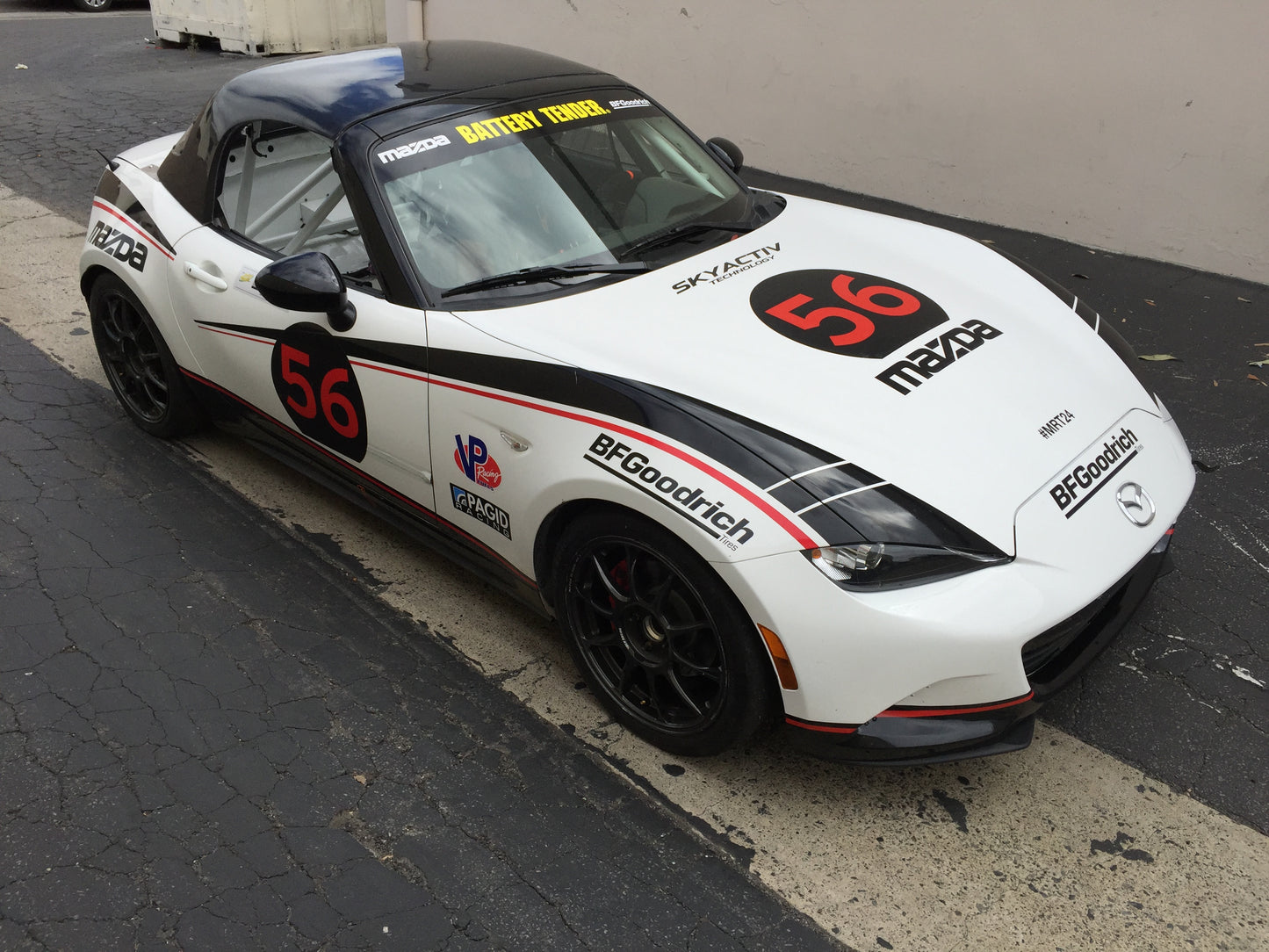 MX-5 Cup Car Fiberglass Hardtop
