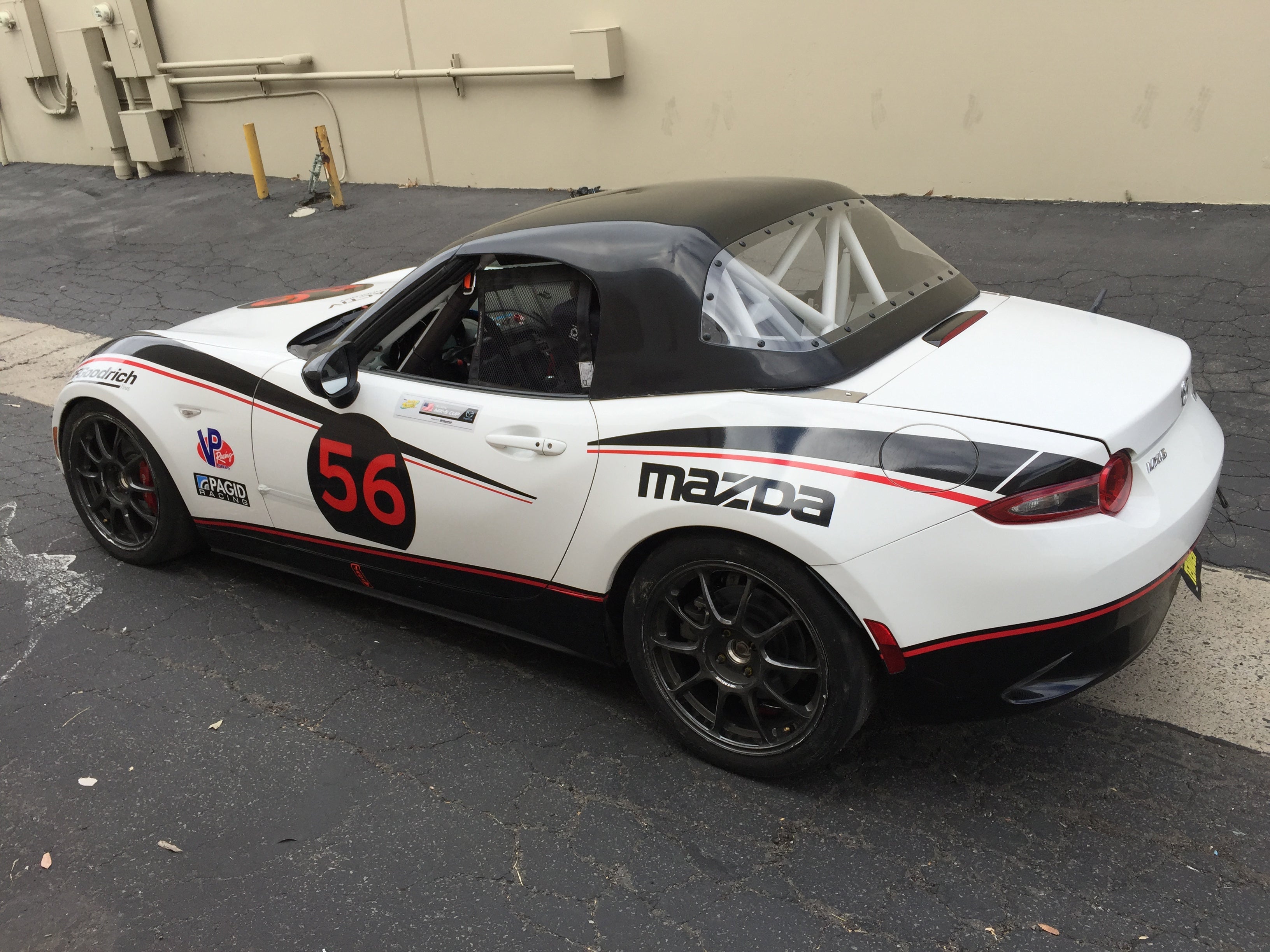 MX-5 Cup Car Fiberglass Hardtop – DG Motorsports