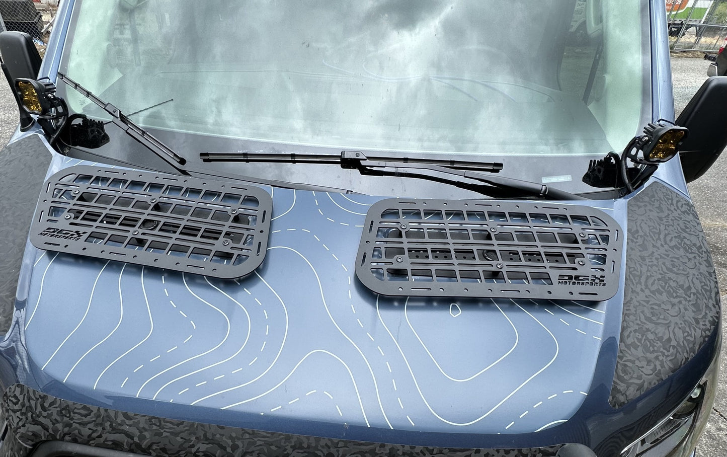 DGmotorsports  Tech Vent Molle Panel for the Ford Transit Van