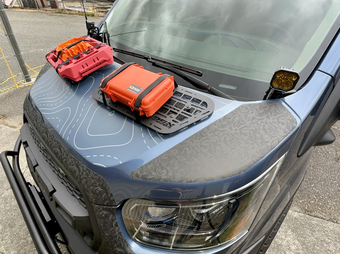 DGmotorsports  Tech Vent Molle Panel for the Ford Transit Van