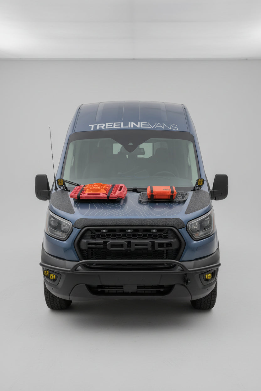 DGmotorsports  Tech Vent Molle Panel for the Ford Transit Van