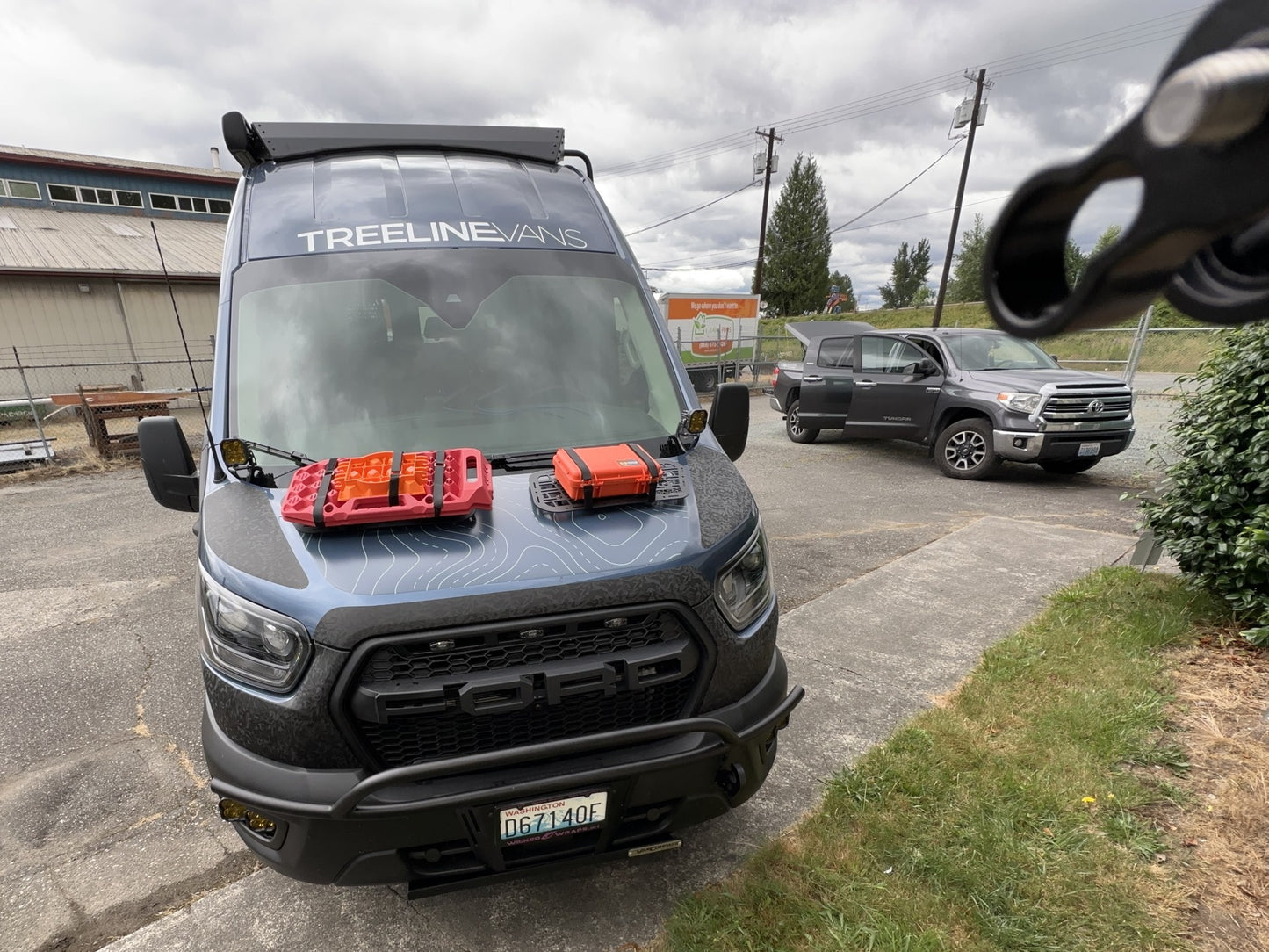DGmotorsports  Tech Vent Molle Panel for the Ford Transit Van